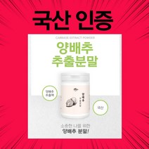프리미엄 양배추 추출 분말 가루 국내산 효능 먹는법 양배추팩 양배추환 영양 베타카로틴 라이신 식이섬유 비타민U 비타민K 100 파우더 국산 굿모닝 건강 오가닉 데일리, 120g
