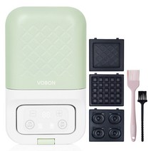 보본 3in1 스마트 디지털 샌드위치 와플 메이커 + 기름브러쉬 + 세척솔, VB-SM593GC 대표 이미지
