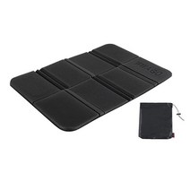 휴대용 접이식 방습 시트 패드 바닥 매트 실내 야외 캠핑 피크닉 쿠션 절연 쿠션, 02 Black