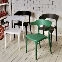 플라스틱 인테리어 야외 사무실 의자 피너트체어, 화이트