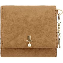 랑방온블루 483423 여성용 반지갑 미니 지갑 가죽 브라이어 진주 Compact 소가죽 가죽