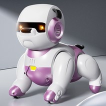 코딩로봇 2022 뉴 타입 인터랙티브 로봇 귀여운 장난감 스마트 댄스 보이스 명령 터치 컨트롤 완구 생일 선, 14 AT009-Purple