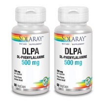 솔라레이 DL-페닐알라닌 500mg 60식물성캡슐 x 2통 (4개월분) DLPA, 60캡슐