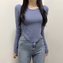 VANANA2 기모 베이글 슬림 유트임 베이직 기본템 긴팔 티셔츠 7color