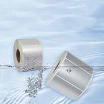 라벨지 4cmx 3 데드롱지 용지 25 1500매 은무지 스티커 바코드 유포지 가격표 롤라벨, 가로4cmx세로3cm