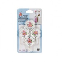 TRX252679 마스크걸이행거 크로바 4P 인테리어 꼭꼬핀 자석후크, 1