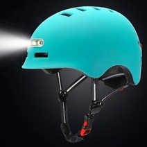 2022 새로운 자전거 사이클링 헬멧 스마트 led 테일 라이트 자전거 성인 전기 자전거 mtb 도로 스쿠터 스포츠 도시 헬멧 남성 여성, 파란색, 48-53cm