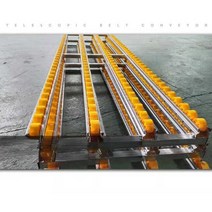 컨베이어벨트 조립식 창고 상하차 택배 롤러 콘베어 벨트 자바라, 강화 폭 50 4열(적재 용량 180KG), 1개