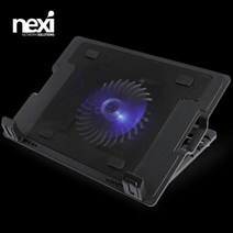 노트북 쿨러 받침대 최대17인치 USB2포트 높이조절