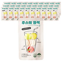 주스의정석 양배추사과즙, 100ml, 60팩