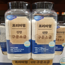 미담 프리미엄 신안 천일염 700g x 2 구운소금, 단품