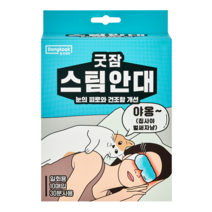 동국제약 굿잠 스팀 온열 일회용 수면 안대, 2개