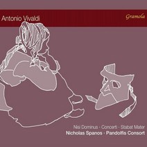 [CD] Nicholas Spanos 비발디: 스타바트 마테르 협주곡 외 (Vivaldi: Stabat Mater RV621 Concertos RV41 RV578)