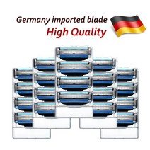 원래 Mach3 질레트 남자 면도 면도기 8pcs 면도날 남성용 면도기 샤프 3 레이어 면도기 블레이드 도구 새로, 06 20 blades