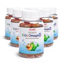 [하이웰] 프리미엄 키즈 오메가3 x 6통, 단품, 단품
