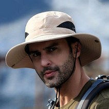 자외선 차단 메쉬 디자인 트레킹 레저 넓은 모자 캡