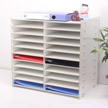 정리함 미술 학원 입시 그림 색지 수납 보관함 8절지 스케치북 A3 A4 종이 서류 선반, C