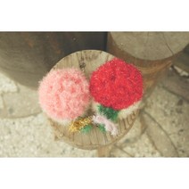 줄리의 카네이션수세미 (호빵형) 도안+ 실 패키지, 없음
