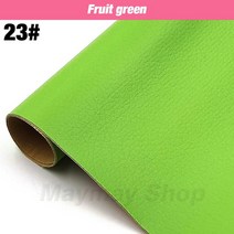 가죽 PU 자체 접착 수정 수리 패치 스틱 온 소파 보조금 패브릭 스티커 스크랩북 소재, 10 Fruit green_01 137x10cm