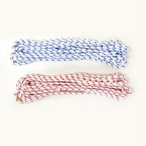 nicespo 긴줄넘기 로프줄 10mm (8m 10m 12m 15m), 레드