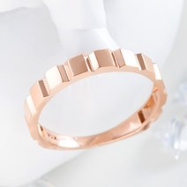 준쥬얼리 14K/18K 시크브릭 반지