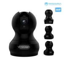 YESKAMO 예스카모 홈 IP카메라 최고화질 실내외용 감시카메라 보안용 무선 CCTV, KR-FI-362B-4M-Hei-선택8