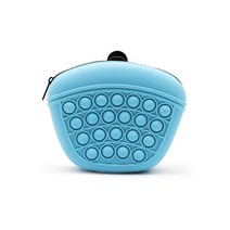 강아지 어질리티 애완동물 휴대용 스낵 간식 산책 가방, sky blue