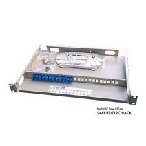 세이프네트워크 SAFE-FDF12C-RACK FDF 1U 12CORE 광 분배함 (19인치 랙타입), 1개