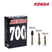 [KENDA] 싸이클용 튜브 700x23C-25C, 1개