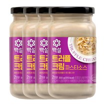 백설 트러플 크림 파스타소스 355g x4개, 4개