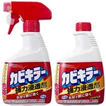 일본 욕실청소 물때제거 카비키라 본품+리필