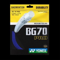 브랜드없음 요넥스 - BG70 0.70mm 10M 배드민턴 스트링, 선택완료