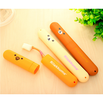 [마트999]휴대용 곰 미니 어린이집 칫솔케이스 여행용 세면도구, 02.곰 미니 베이지