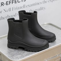 여성장화 봄 장화 여성 패션 숏 튜브 캐주얼 PVC 야외 미끄럼 방지 방수 경량 작업 36-40