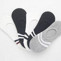 여자 페이크삭스 코두줄 5켤레 남자양말 케쥬얼 정장 덧신