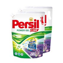 퍼실 파워젤 드럼용 액상세제 라벤더 코튼 프레쉬 리필형, 2L, 1개
