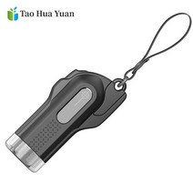 새로운 디자인 휴대용 푸시 타입 안전 해머 ABS 쉘/텅스텐 스틸 바늘 가정용 자동차 창 차단기 반지 당겨 2021 AA, Black