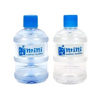 미니 생수통 480ml/물병/노래방 물통, 화이트