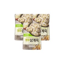 풀무원 한끼식사 영양 삼계죽 (450gx3봉)) 식사대용 바쁜아침 아이죽 정성담아 엄마손맛 영양식 간편죽, 24개