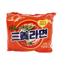 삼양 멀티팩 삼양 삼양라면 120g 5입 봉지라면 사무실 회사 직장 학생 간식 식사대용 시원한국물, 단품