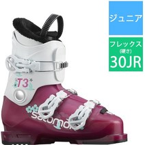 살로몬 SALOMON T3 RT GIRLY L411794 RoseViolet Transluc/White 23/23.5cm 21-22스키부츠주니어
