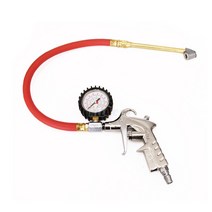 올포카/(국내산) 타이어 압력게이지, 에어호스추가, 1개