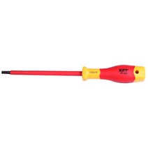 KFT 절연드라이버 0.8X4.0X100mm(-) 109-8631, 색상:[색상]본상품