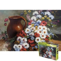 퍼즐피플 명화 직소퍼즐, 화병과 꽃 500P, 500피스