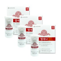 유한양행 엘레나 프로바이오틱스 유산균, 3개, 30캡슐