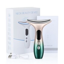 목주름관리 목주름없애기 목주름관리법 ems led 목 얼굴 마사지 주름 방지 아름다움, 구배