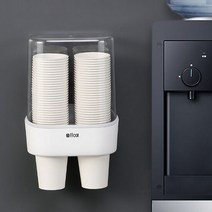 윈프라이스 애프캣 종이컵 디스펜서 보관함 홀더, 단품