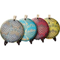 차보관함 보이차보관함 운남성 저장용기 휴대용 가죽끈 보이차케이스, 04.옐로우