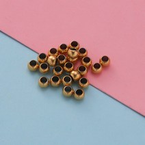 건조기 양모볼 세탁기 먼지 제거 드럼 론벤티 50점스테인리스 오픈 점프 반지 더블 루프 다, 금색 3x4mm