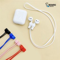 테디브라더 에어팟 분실방지 스트랩 자석 홀더, 레드, 분실방지 스트랩(일반)